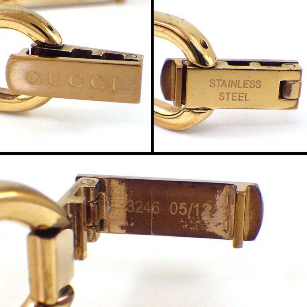 Gucci Watch Bangle Rectangular 1 Point Diamond Gg… - image 5